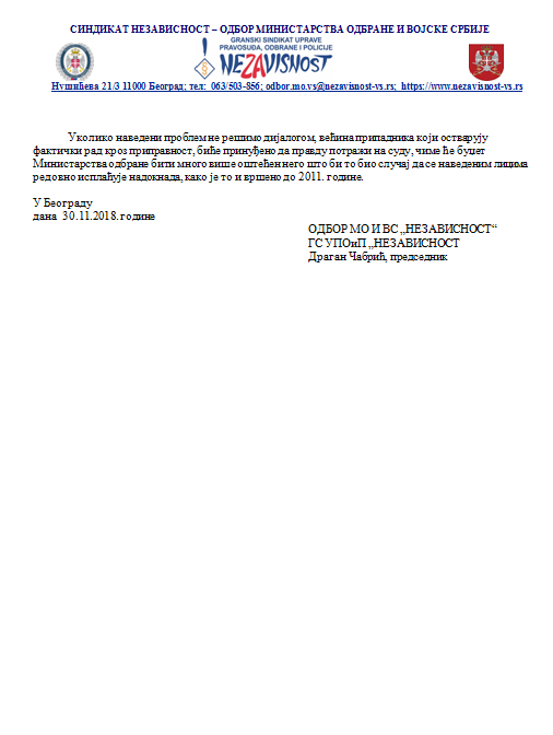 DOPIS MO PRIPRAVNOST 30.11.2018 1