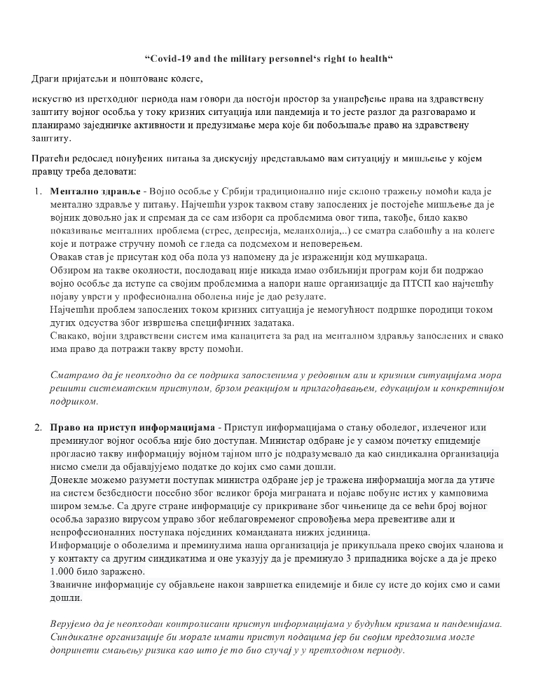 2020 05 28 VIDEO SEMINAR OSCE COVID19 1