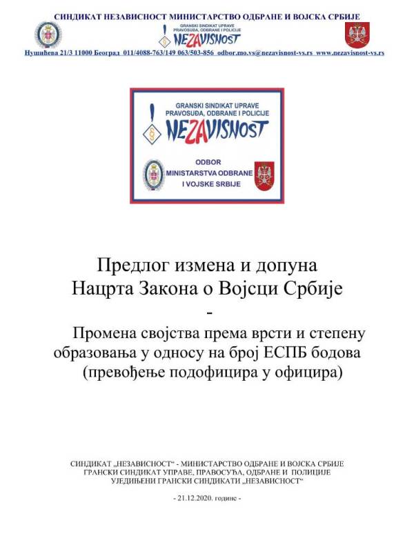 2020 12 21 DOPIS MO PROMENA SVOJSTVA PODOFICIR OFICIRA ESPB BODOVI 1