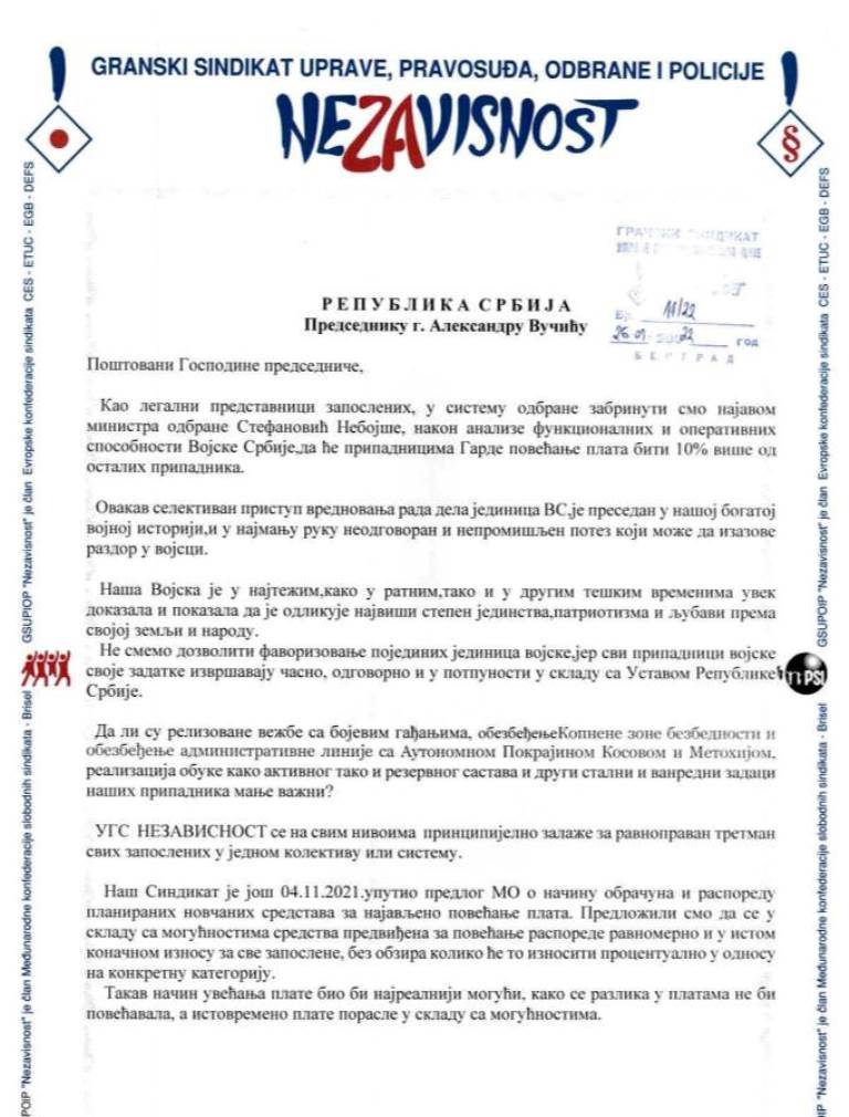 2022 01 26 FAVORIZOVANJE POJEDINIH SASTAVA SE NE SME PONOVITI 1