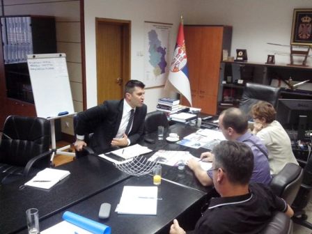 OB995 14.07.2014.g. Radni sastanak sa drzavnim sekretarom MO (2)